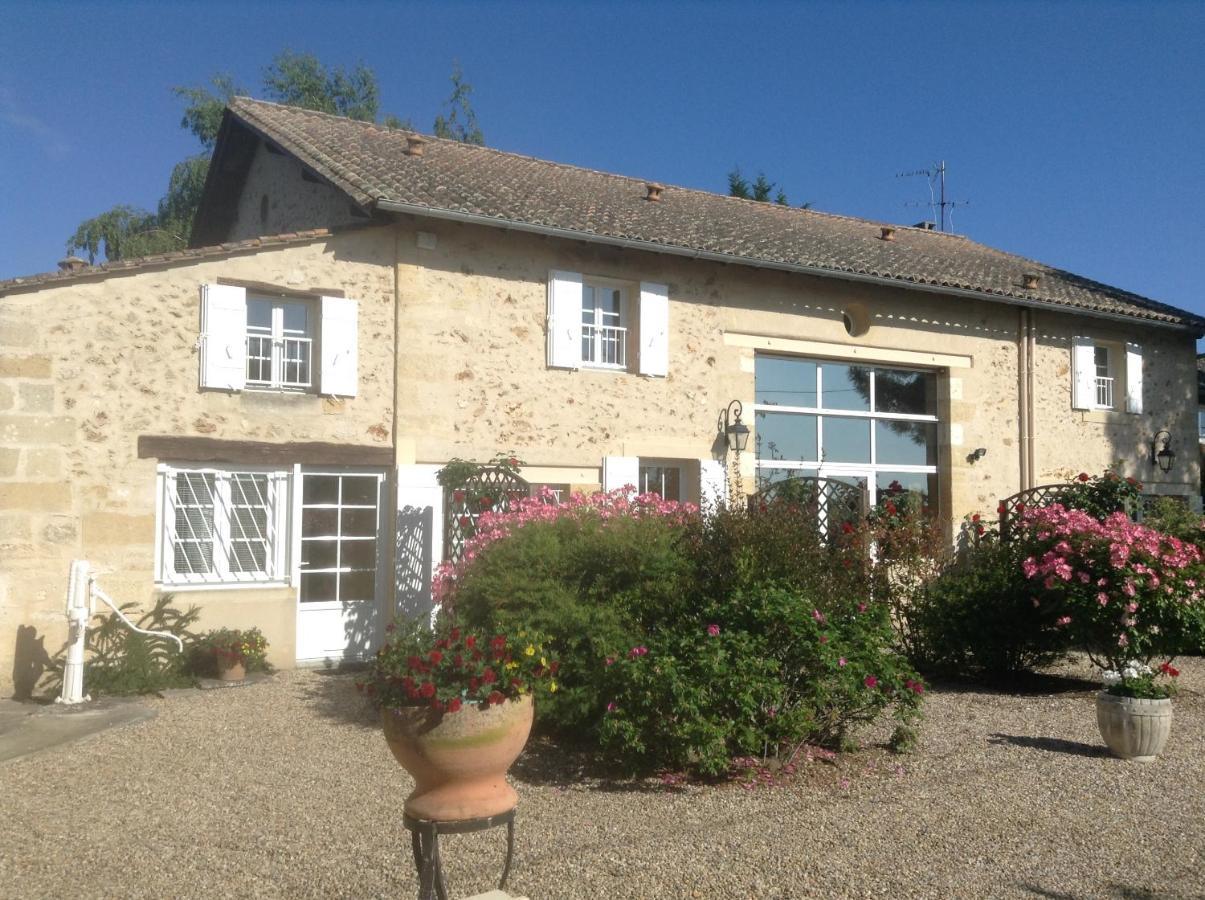Gites Le Mathelin Lamothe-Montravel Exterior foto